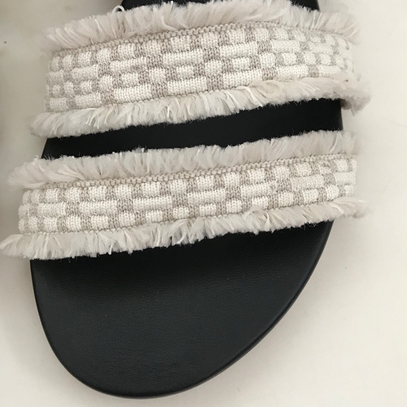 ROTHY’S Sea Shell Fringe Slide Sandals Slip On Sandals Women’s Size 8.5 - Picture 3 of 15